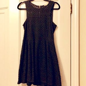 Ella Moss Floral Eyelet Dress